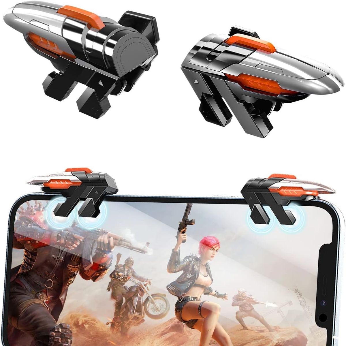 AK06 Mobile Gaming Shoulder Trigger rechargeable 🎮